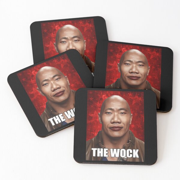 Item preview, The Wock Meme Dwayne the Wok Johnson John Xina chinese social credit Bing Chilling  designed and sold by Picolo25.