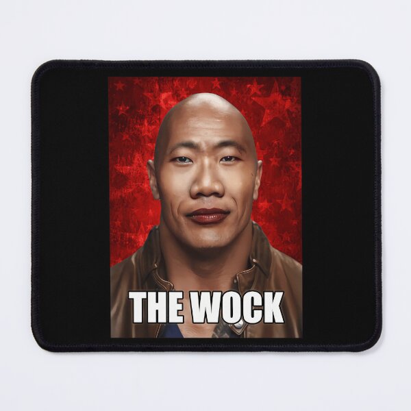 Item preview, The Wock Meme Dwayne the Wok Johnson John Xina chinese social credit Bing Chilling designed and sold by Picolo25.