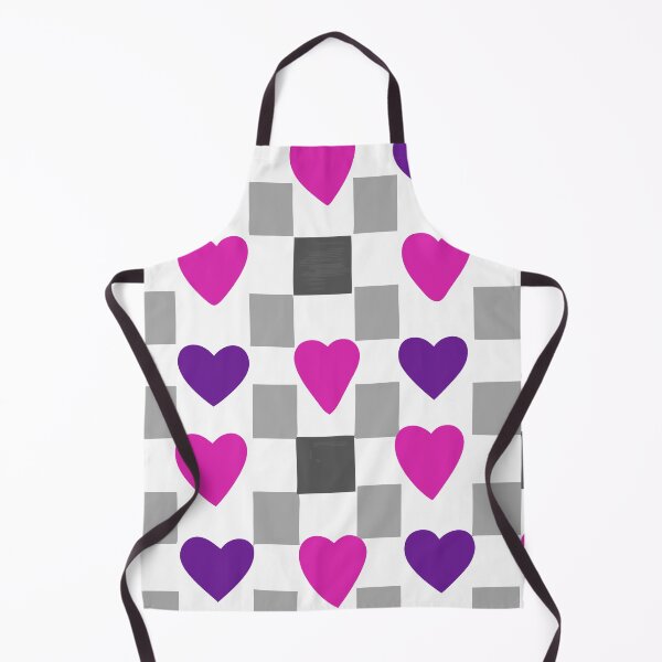 Aperçu de l'œuvre Playful Heart Checkerboard Pattern créée et vendue par Timegraf.