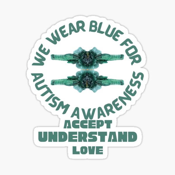 Item preview, Autism awareness love support accept understand. designed and sold by ArtDesignTp.
