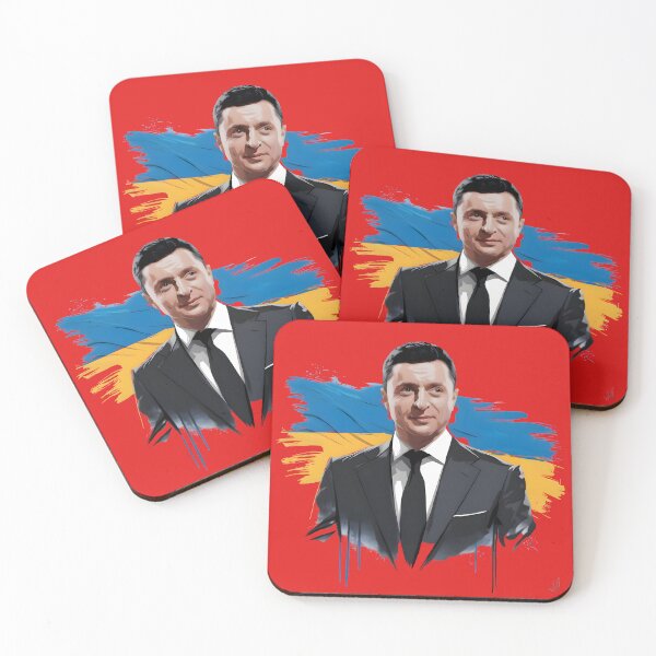 Item preview,  Zelensky – Strength & Unity Digital Portrait designed and sold by Dazai_shop⭐⭐⭐⭐⭐.