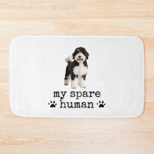 Item preview, Funny Sheepadoodle "My Spare Human" Design – Cute Dog Lover Gift designed and sold by Fredster1966.