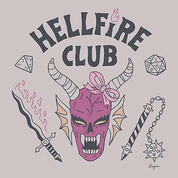 Artwork thumbnail, Hellfire Cuties Club Stranger Things by DajonAcevedo