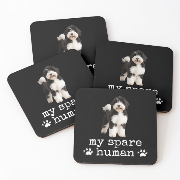 Item preview, Funny Sheepadoodle "My Spare Human" Design – Cute Dog Lover Gift designed and sold by Fredster1966.