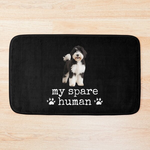 Item preview, Funny Sheepadoodle "My Spare Human" Design – Cute Dog Lover Gift designed and sold by Fredster1966.