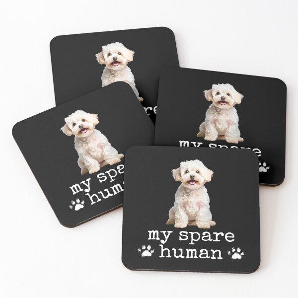 Item preview, Funny Maltipoo "My Spare Human" Design – Cute Dog Lover Gift designed and sold by Fredster1966.