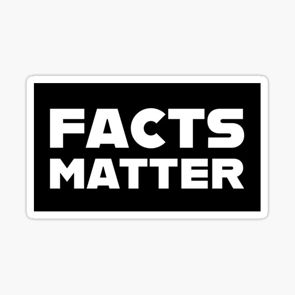Item preview, Facts matter designed and sold by Rachel the Artist .