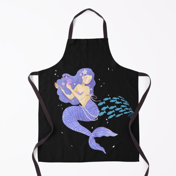 Item preview, The mermaid and her school fish designed and sold by LaUnArt.