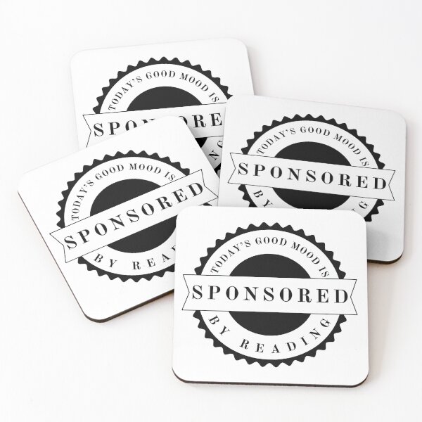 Item preview, Today's Good Mood is Sponsored by Reading - Reading Lover designed and sold by Wiss2Arts.