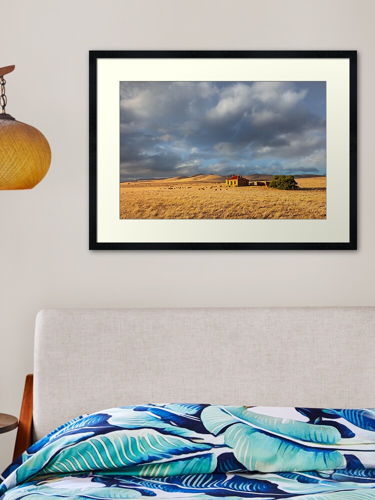 Thumbnail 1 of 7, Framed Art Print, Burra Homestead, South Australia designed and sold by Chockstone.