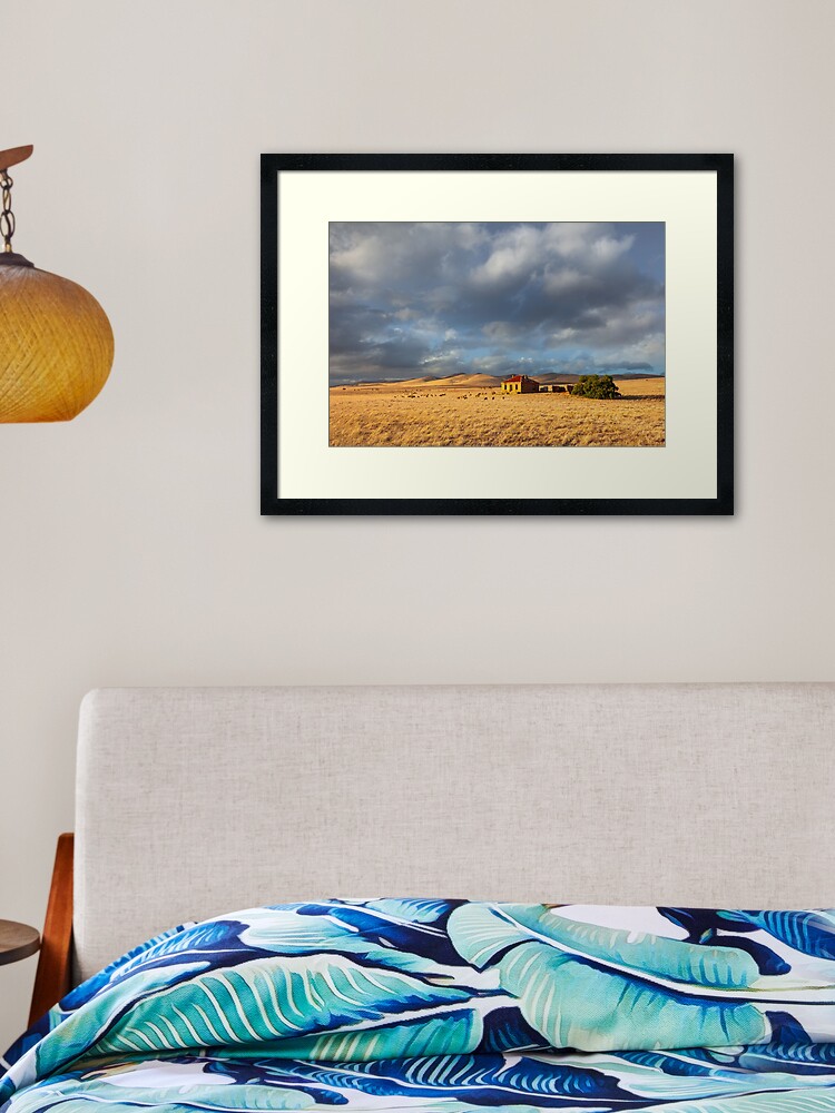Thumbnail 1 of 7, Framed Art Print, Burra Homestead, South Australia designed and sold by Chockstone.