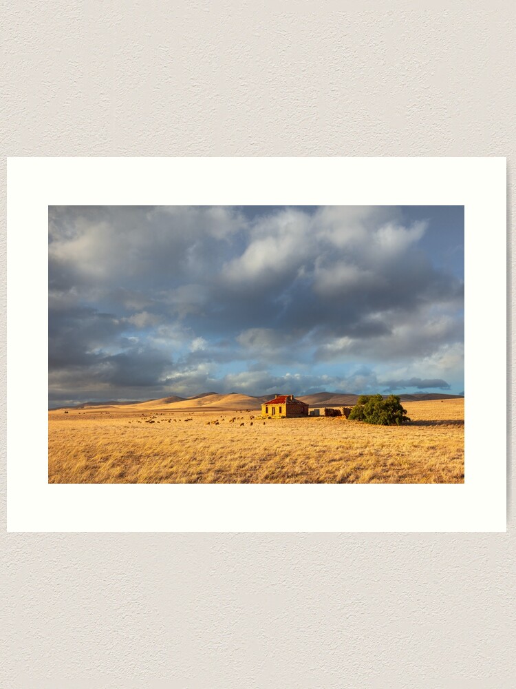 Thumbnail 2 of 3, Art Print, Burra Homestead, South Australia designed and sold by Chockstone.