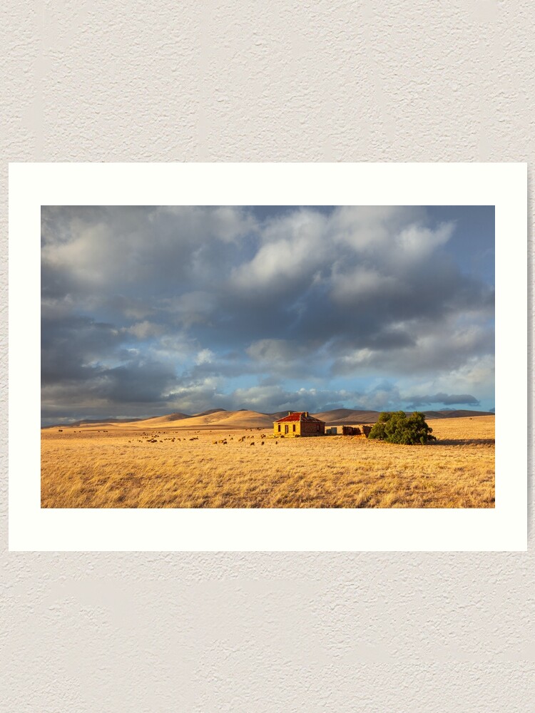 Thumbnail 1 of 3, Art Print, Burra Homestead, South Australia designed and sold by Chockstone.