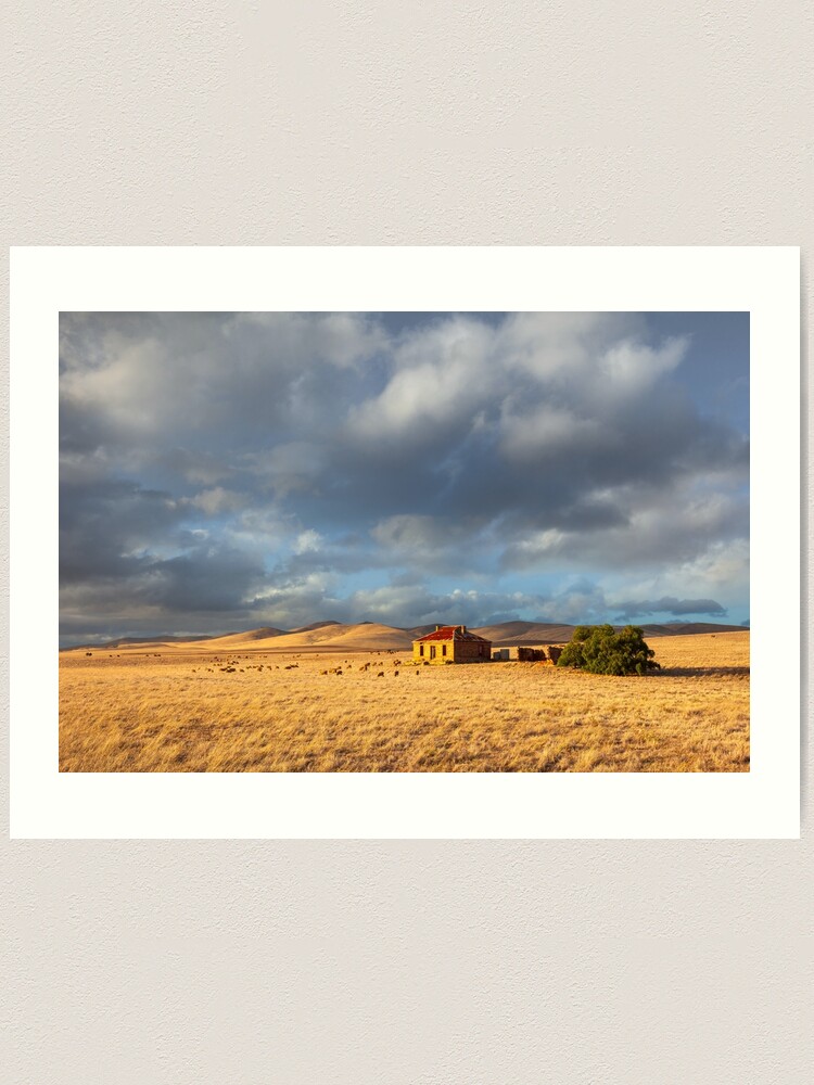 Thumbnail 2 of 3, Art Print, Burra Homestead, South Australia designed and sold by Chockstone.