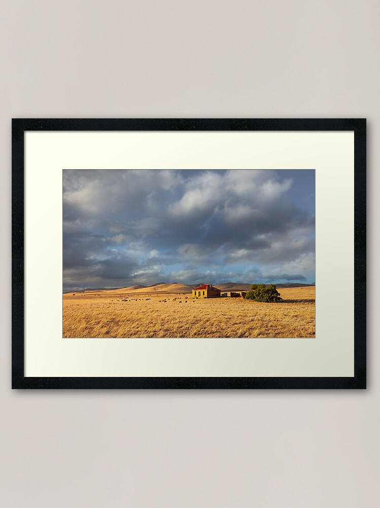 Thumbnail 2 of 7, Framed Art Print, Burra Homestead, South Australia designed and sold by Chockstone.