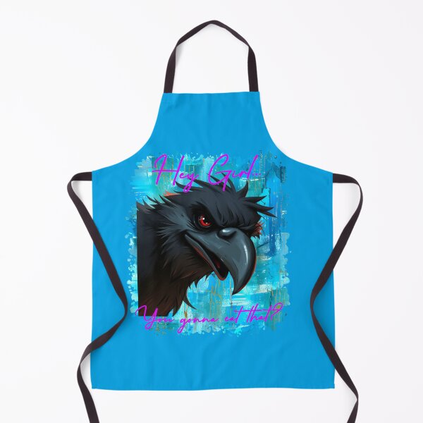 Item preview, Hey Girl, You gonna eat that? - Raven designed and sold by FaeryNuff.