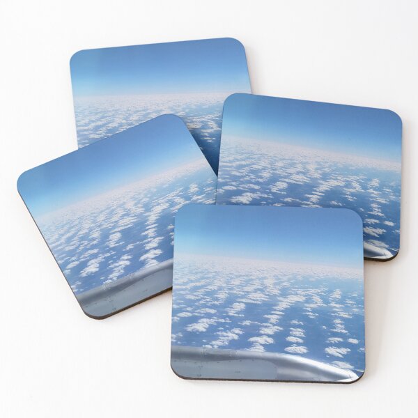 Item preview, Sky High Serenity | Clouds from the Plane Window Art designed and sold by LuxuryApparels.