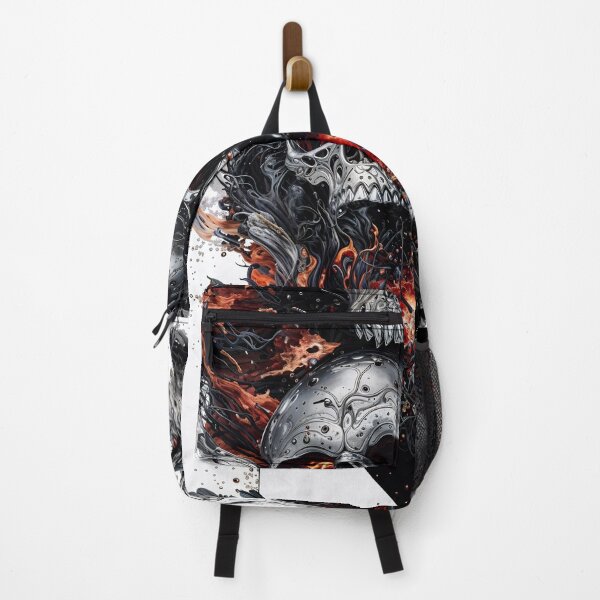 Item preview, jungle skull explode flame floral dejco.art domin designed and sold by dejco.art.