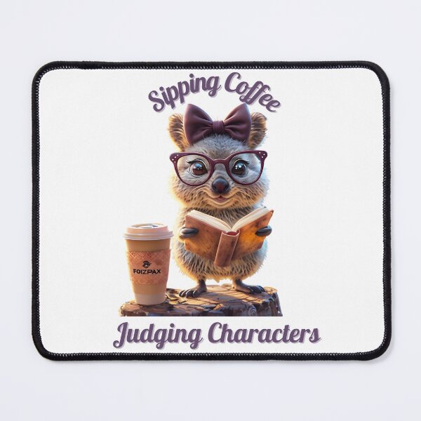 Item preview, Quokka Coffee Read designed and sold by CottonandQuill.
