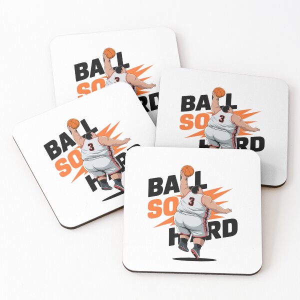 Item preview, BALL SO HARD – Funny Fat Basketball Player Dunking designed and sold by sabily.