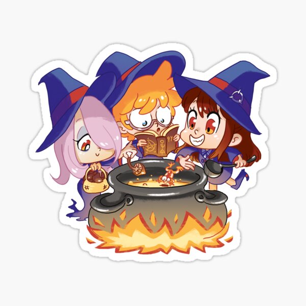 Little witch chibi Sticker
