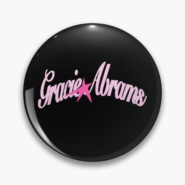 Item preview, Pink Gracie Abrams Pink Star Cursive Lettering Logo designed and sold by aestheticqueen.