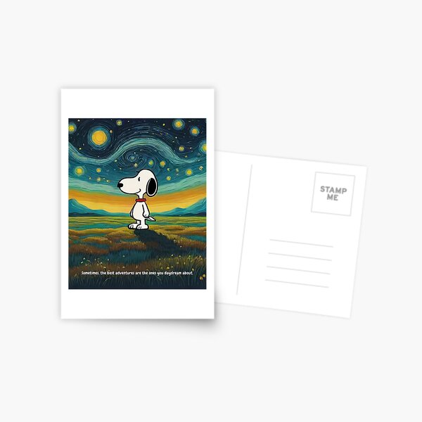 Item preview, Daydreamer's Sky (Snoopy Adventures Collection) designed and sold by CheeseKarma.