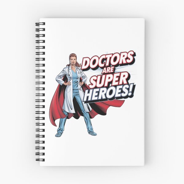 Item preview, DOCTORS are SUPER HEROES - Comic Style Illustration designed and sold by sabily.
