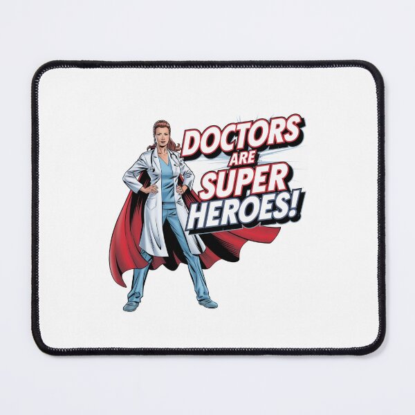 Item preview, DOCTORS are SUPER HEROES - Comic Style Illustration designed and sold by sabily.