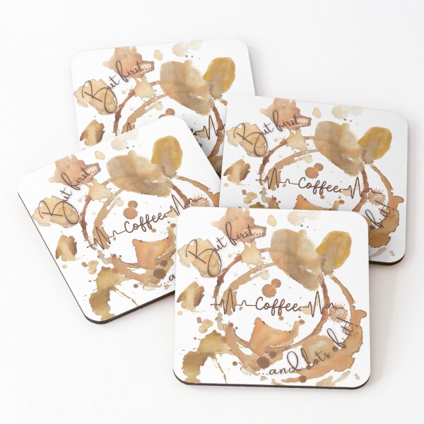 Item preview, But First Coffee designed and sold by LoveGraceValor.