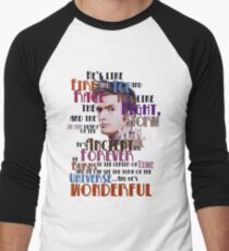 wonderful doctor Men's Baseball ¾ T-Shirt