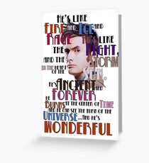 wonderful doctor Greeting Card
