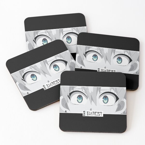 Item preview, Exorcist Anime Eyes Monochrome Japanese Cozy Manga designed and sold by Otakurypto.