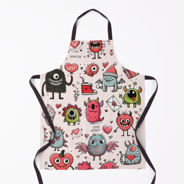 Item preview, colorful little monsters doodle designed and sold by digilabs.