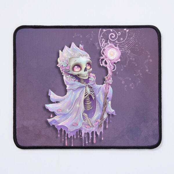 Item preview, Magical melodies of the cute skeleton designed and sold by nicky2342.