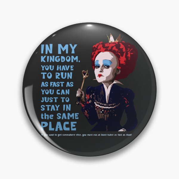 Item preview, Alice in Wonderland's Red Queen Quote designed and sold by soyabeanslang.