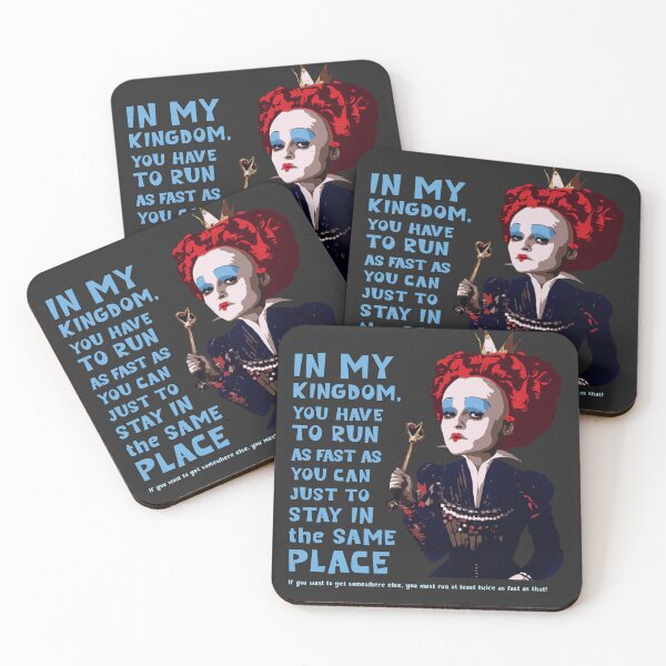 Item preview, Alice in Wonderland's Red Queen Quote designed and sold by soyabeanslang.
