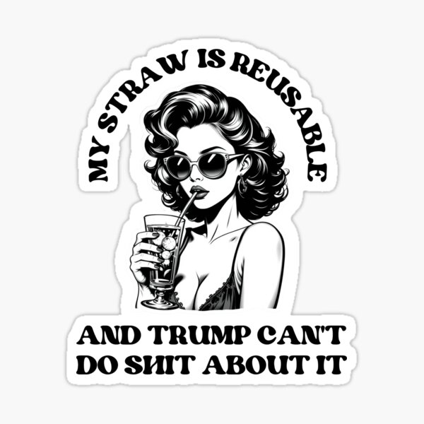 Vista previa del artículo con la obra «Regalo feminista anti-Trump», diseñado y vendido por Sinup-Studio.