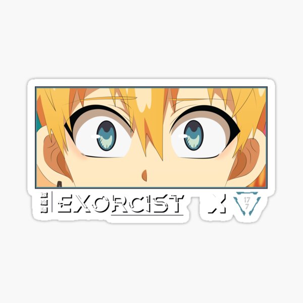 Aperçu de l'œuvre Exorciste Anime Yeux Japonais Cozy Anime Style créée et vendue par Otakurypto.