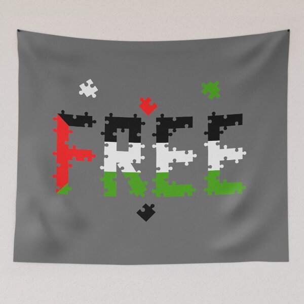 Item preview, Free Palestine Puzzle Pieces  designed and sold by Hiveone66.