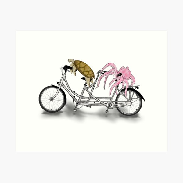 Item preview, Sight Sea-ing Cyclists designed and sold by Tipsy-Easel.