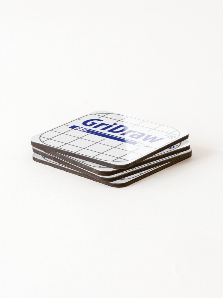 Thumbnail 4 of 5, Coasters (Set of 4), GriDraw designed and sold by JasminaSusak.