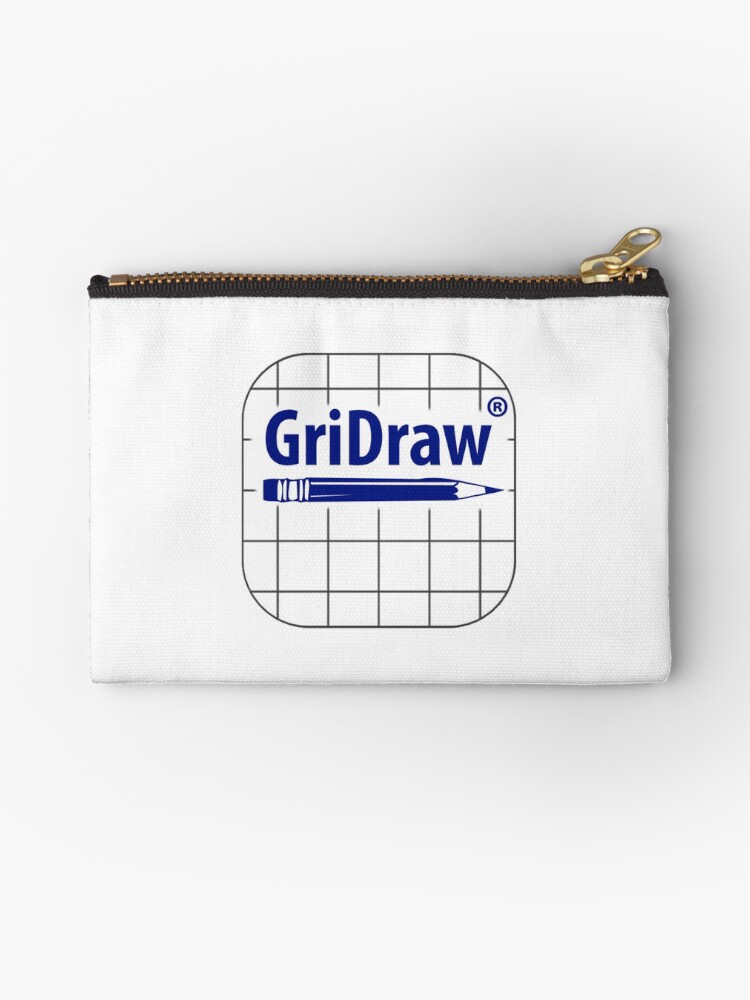 Thumbnail 1 of 4, Zipper Pouch, GriDraw designed and sold by JasminaSusak.