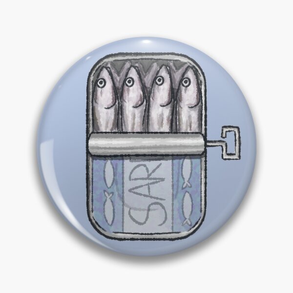 Item preview, Tinned Sardine Fish designed and sold by SkyMayDraws.