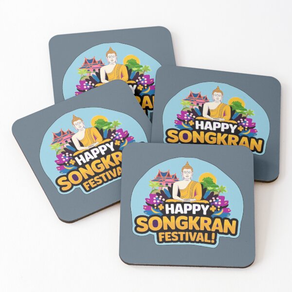 Item preview, Happy Songkran Festival  designed and sold by Myra365Art.