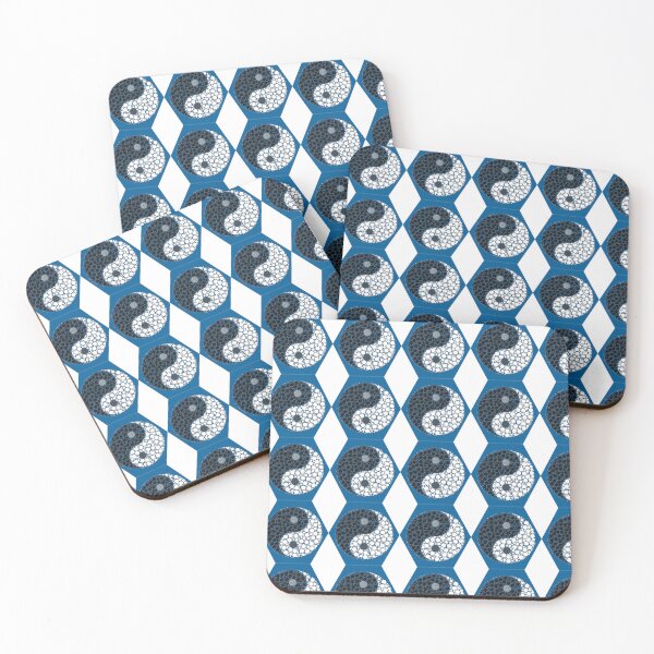 Item preview, Ying Yang Hexagon designed and sold by Brooklyn Hearty.