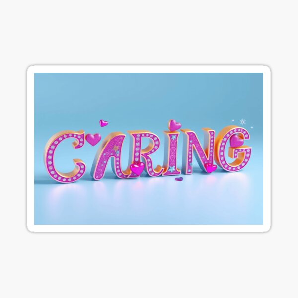 Item preview, Caring designed and sold by Mindful56.