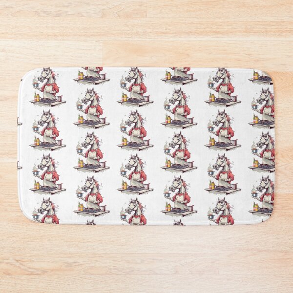 Item preview, Chef horse cooking designed and sold by OneMillionSpot.