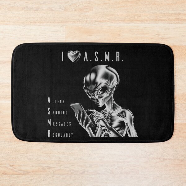 Item preview, I love ASMR - Aliens Sending Messages Regularly designed and sold by R-A Designs.