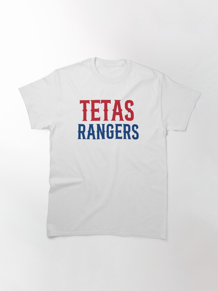Thumbnail 3 of 7, Classic T-Shirt, Tetas Rangers Red/Blue designed and sold by TetasRangers.